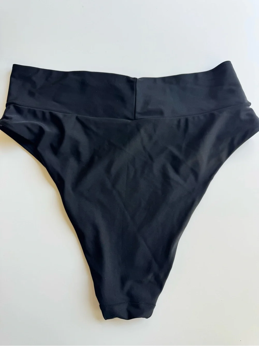 aerie Black High-Waist Bikini Bottom Women’s size Large